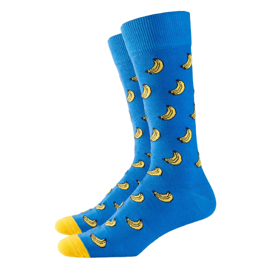 Medias Azules Bananos
